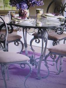 lot 57 image: Glass Top Table open box Retail $19...