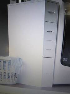 lot 69 image: Slim Laundry Storage open box Retai...