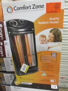 lot 183 image: Comfort Zone Quartz Radiant Heater ...