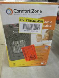 lot 201 image: Comfort Zone 7501,500-Watt Ceramic...