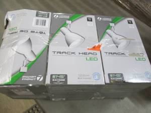 lot 212 image: 3 Lithonia Lighting Step Baffle 1-L...