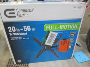 lot 218 image: Commmercial Electric Full Motion TV...
