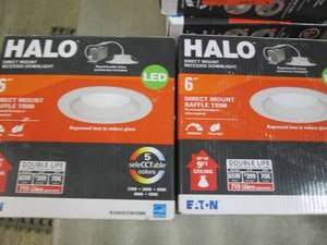 lot 236 image: 2 Halo RL 6 in. Color Selectable (2...