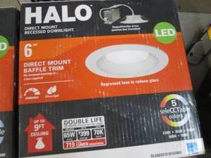 lot 237 image: 2 Halo RL 6 in. Color Selectable (2...
