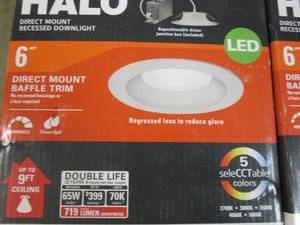 lot 238 image: 2 Halo RL 6 in. Color Selectable (2...
