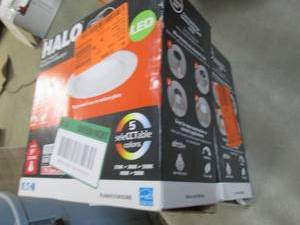 lot 243 image: 2 Halo RL 6 in. Color Selectable (2...