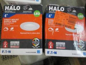 lot 245 image: 2 Halo RL 4 in. Color Selectable (2...