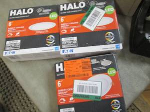 lot 251 image: 3 Halo HLB 6 in. Selectable CCT New...