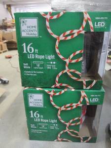 lot 270 image: 2 Home Accents Holiday OutdoorIndo...