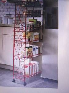 lot 108 image: Scrolled Pantry open box, no caster...