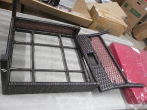 lot 111 image: Outdoor Ottoman - no hardware...