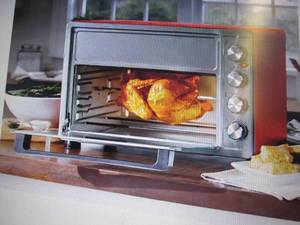 lot 112 image: Ginnys Air Fryer Oven open box Ret...