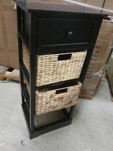 lot 113 image: Admiral 3-Basket Storage open box, ...