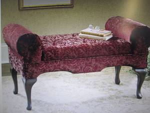 lot 121 image: Rose Storage Bench open box Retail ...