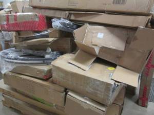lot 135 image: Pallet of Furniture Damaged or Mis...