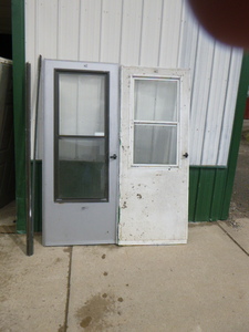 lot 24 image: 2 Storm Doors
