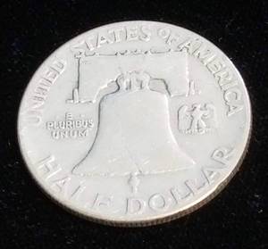1949 FRANKLIN HALF DOLLAR