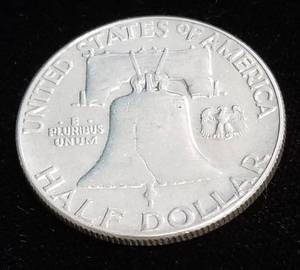 1950 FRANKLIN SILVER HALF DOLLAR