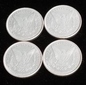 1 TROY OZ. .999 FINE SILVER (4 X 14 OZ)