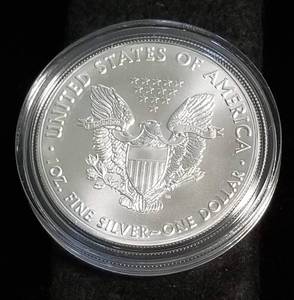 2020 AMERICAN SILVER EAGLE 1 TROY OZ. .999 FINE SILVER IN AIRTITE