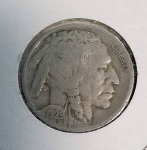 2 NICKELS 1929-D BUFFALO 1939 JEFFERSON