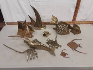 Fish, Lobster, Sail Boats