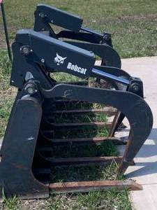 Bobcat 78 Skid Steer Industrial Grapple Fork Attatchment