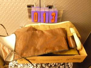 Flat of gun sleeves & Antler plaque. As shown.