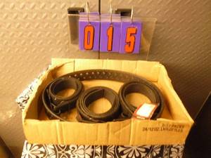 Duty belt & liners. As shown.