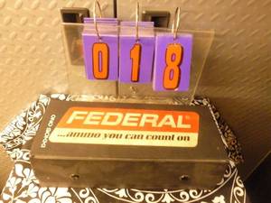 Box of new cable locks. As shown.
