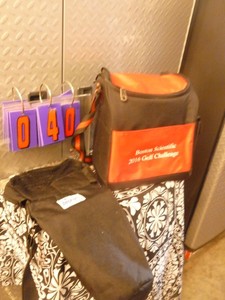 Cooler bag & Nike bag. As shown.