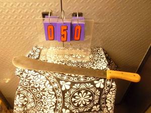 Collins & Legitimus machete. Approx. 26. Apepars new. As shown.