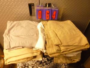 Box of misc shortspants. Size 10-12 pairs. Size 38-40. As shown.