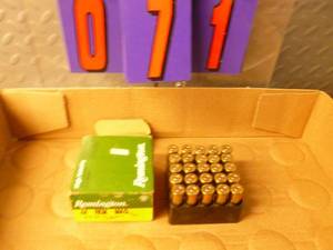 Box of Remmington .44 mag ammo. As shown.