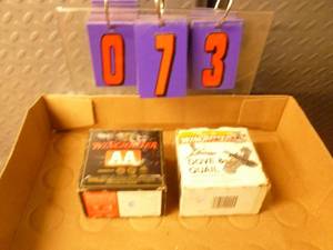 Boxes of shotgun ammo. As shown.