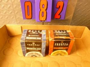 Boxes of shotgun ammo. As shown.