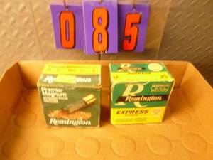 Boxes of shotgun ammo. As shown.