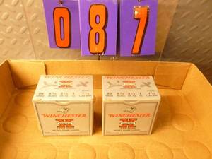 Boxes of shotgun ammo. As shown.