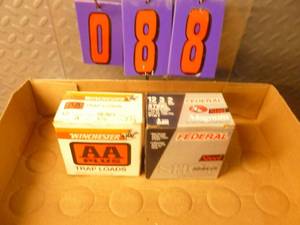 Boxes of shotgun ammo. As shown.