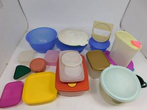 Lot of Tupperware