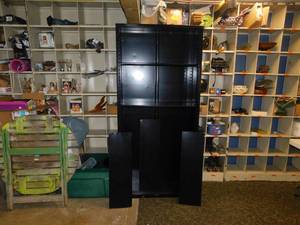 Large Black Shelf