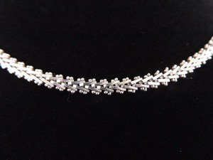 .925 Sterling Silver Heavy Arrow Link Necklace