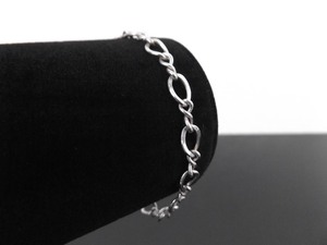 .925 Sterling Silver Medium Link Naked Charm Bracelet