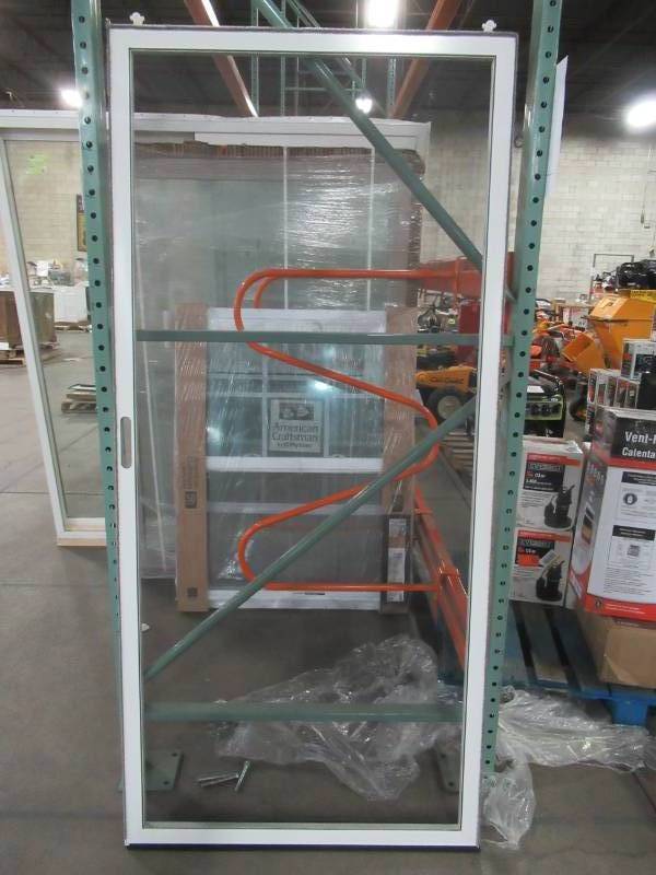 lot 618 image: Replacement Screen Door for Sliding Patio Door. Measures Approximately 35 14 X 76 34