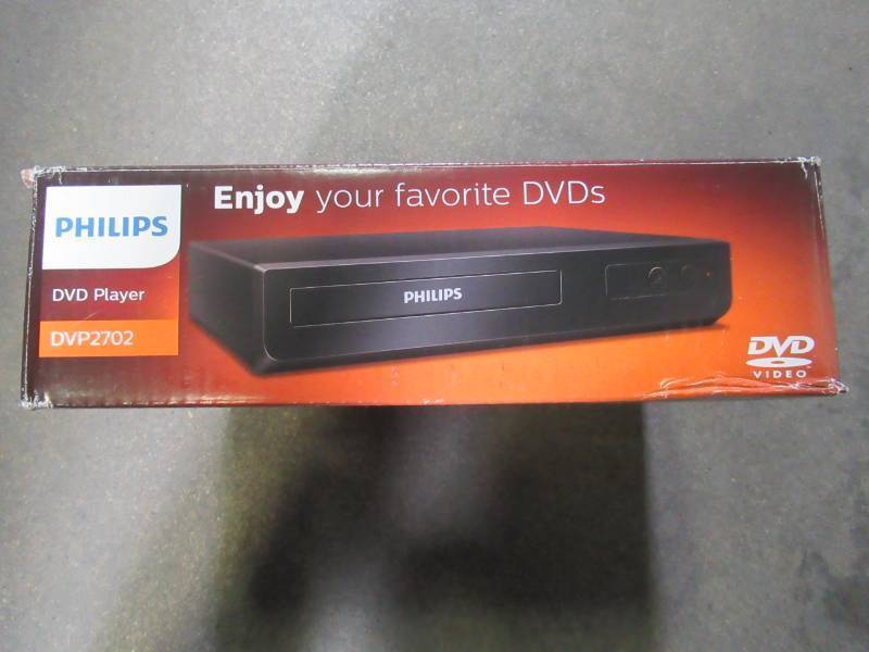 lot 813 image: Philips DVD Player (DVP2702F7)