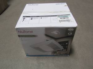 lot 891 image: NuTone QT Series Quiet 130 CFM Ceiling Exhaust Fan with Light and Night Light, ENERGY STAR QTN130LE1