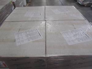 lot 312 image: Entire Pallet - USG Ceilings Radar 2 ft. x 2 ft. Square Edge Lay-in Ceiling Tile (64 sq. ft.  case) R2110