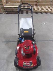 lot 1-704 image: Toro 22 in. Personal Pace Recycler Variable Speed Gas Self Propelled Mower with Briggs & Stratton Engine 20332