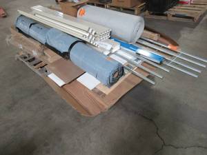 lot 133 image: WHOLESALE MIXED PALLET OF MISCELLANEOUS BUILDING MATERIALS AND MORE