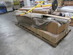 lot 134 image: WHOLESALE MIXED PALLET OF MISCELLANEOUS BUILDING MATERIALS AND MORE
